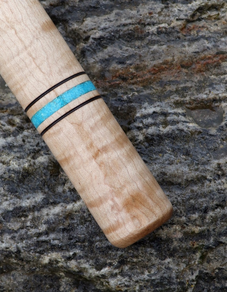 Liebhaberflöte Ahorn Riegelwuchs Kolibri f# moll 432 hz 