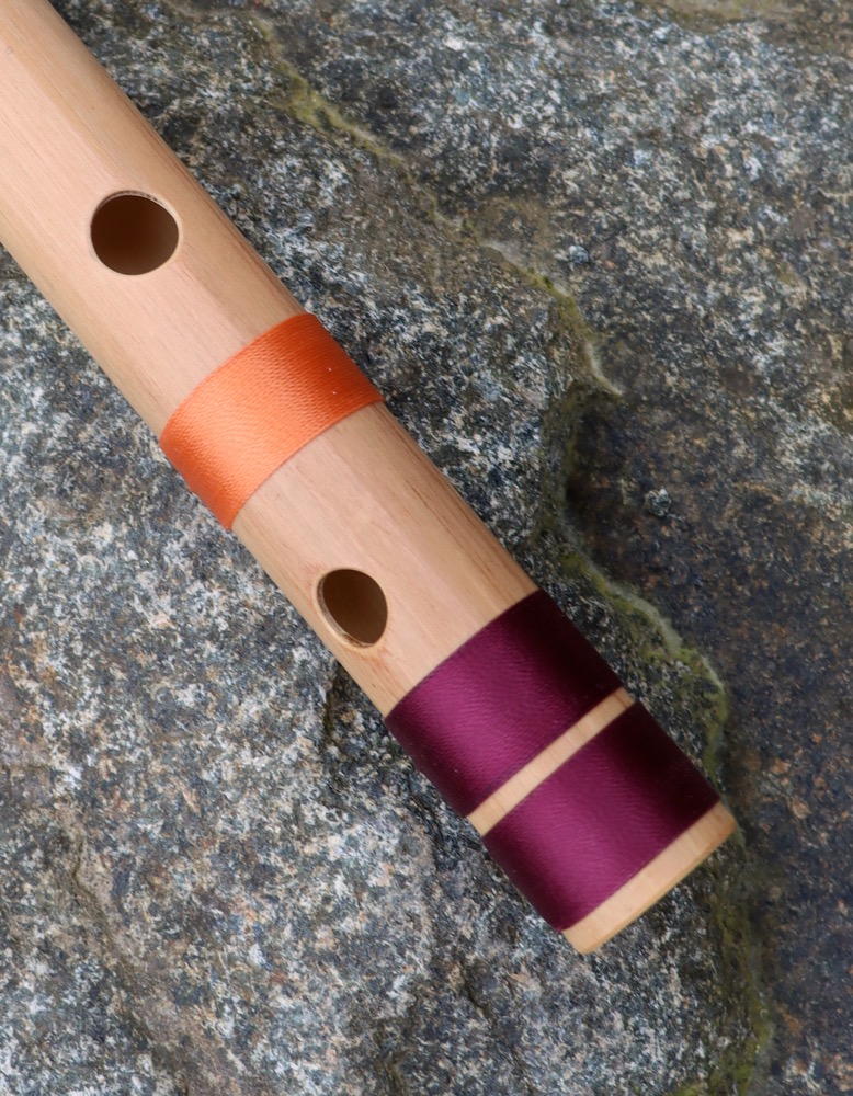Bansuri Flöte Bambus A# 440 hz inkl. Hartschalenköcher 