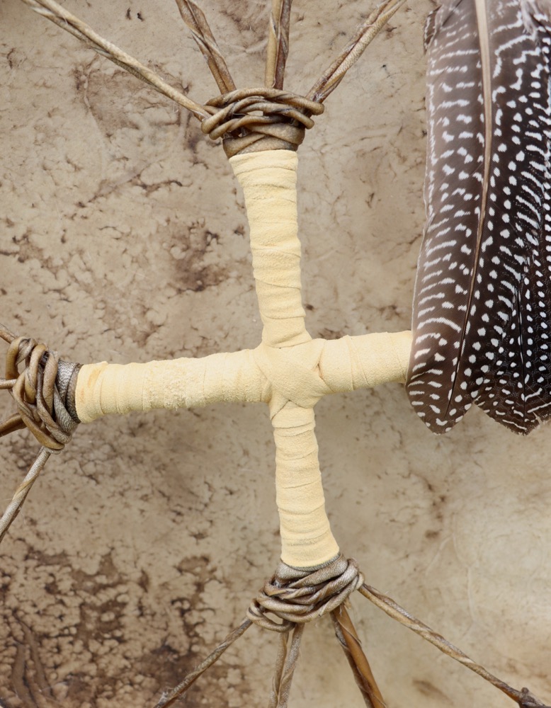 Vollmondritual Trommel Okt. 25 Rothirsch Bulle 50 cm