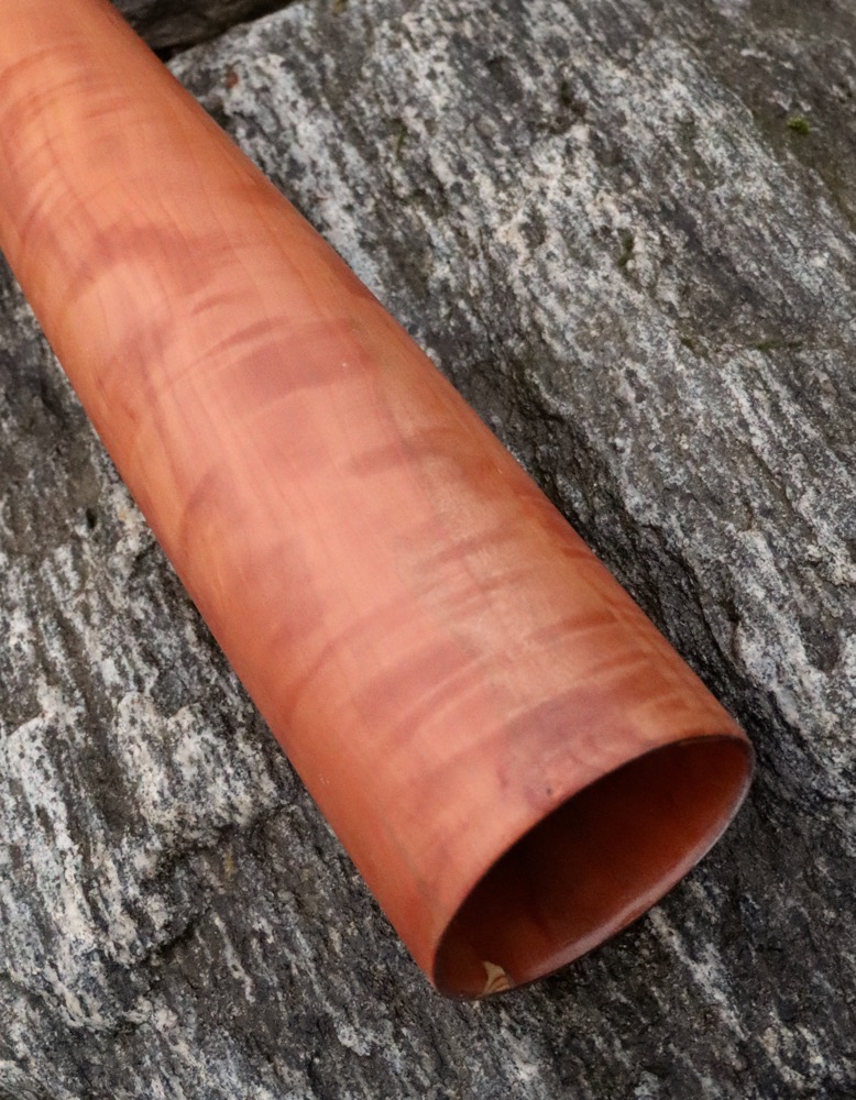 Didgeridoo Highend aus Birnholz 139 cm F# 432 hz